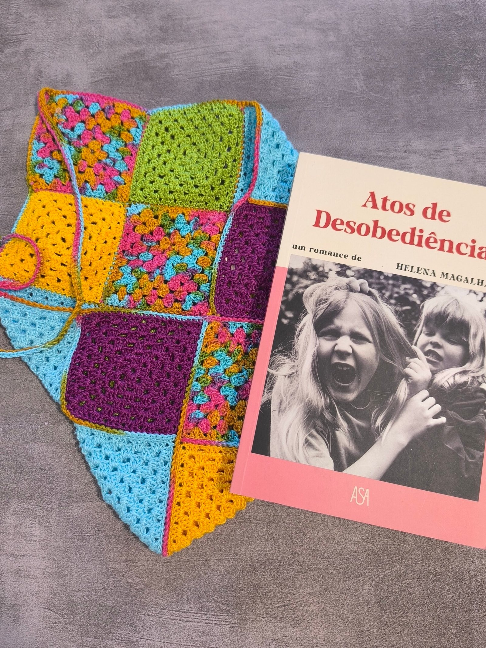 Capa para livros em crochê - Image 3